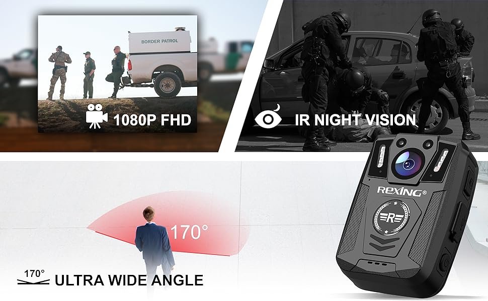 Rexing P1_Body Worn Cam