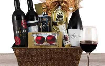 The California Red Wine Trio Gift Basket